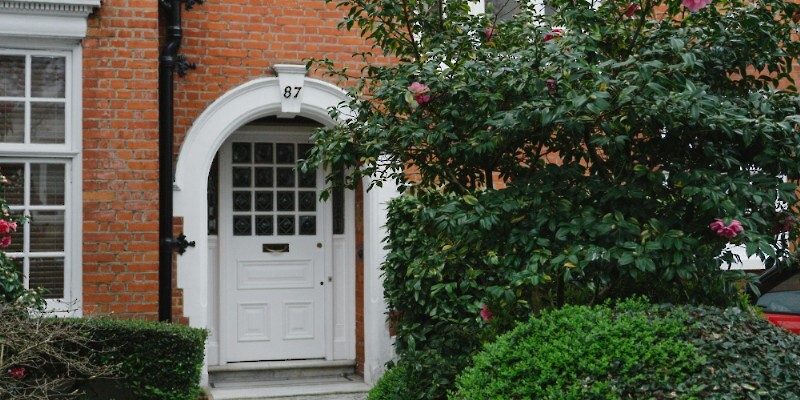 Facade of a Brick House